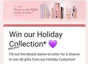 Tarte VIP Holiday Collection Giveaway: Win 40 Gifts