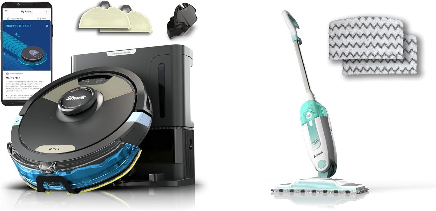 Shark Matrix Plus 2in1 Robot Vacuum and Mop on Amazon