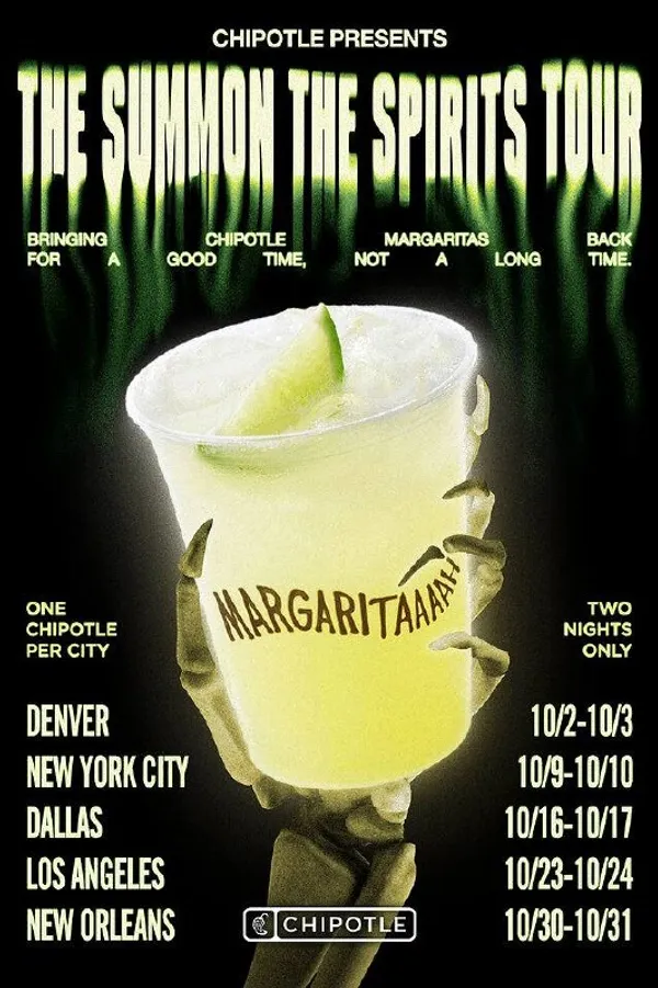 Chipotle Is Bringing Back $6 Margaritas Before Boorito 2026