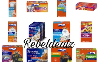 Extra 30% Off Select Hefty Trash Bags and More at Amazon