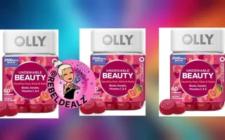 Olly Gummy Undeniable Beauty Grapefruit Glam Sale