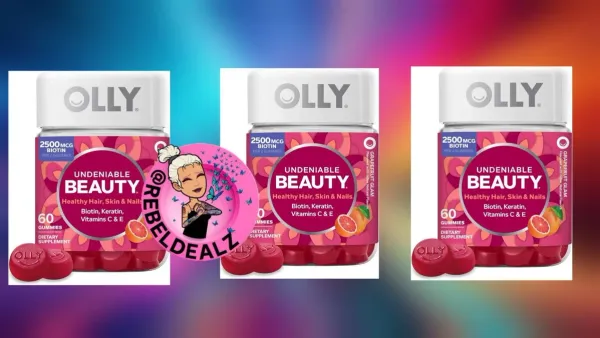 Olly Gummy Undeniable Beauty Grapefruit Glam Sale