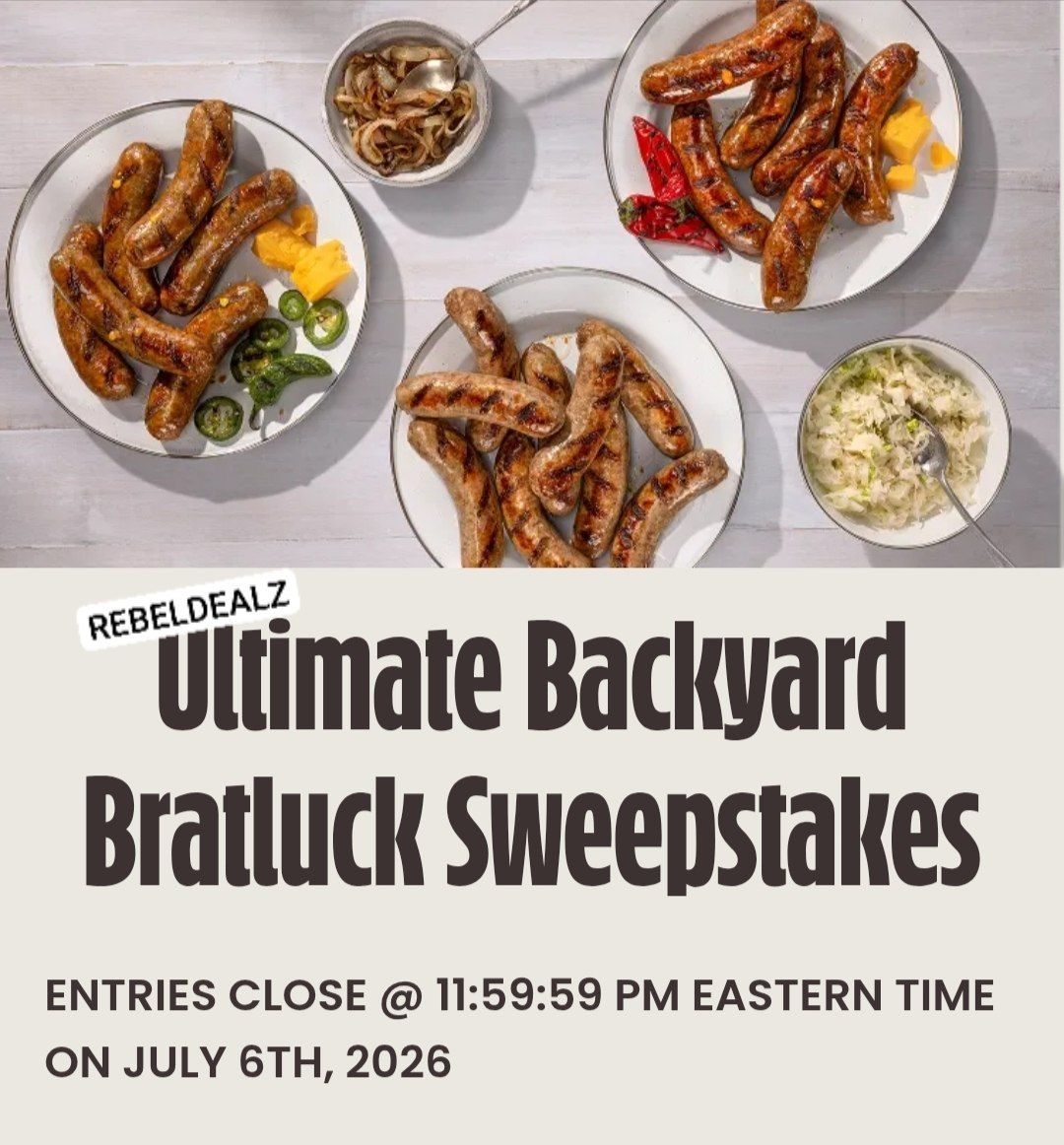 Smithfield Ultimate Backyard Bratluck Sweepstakes
