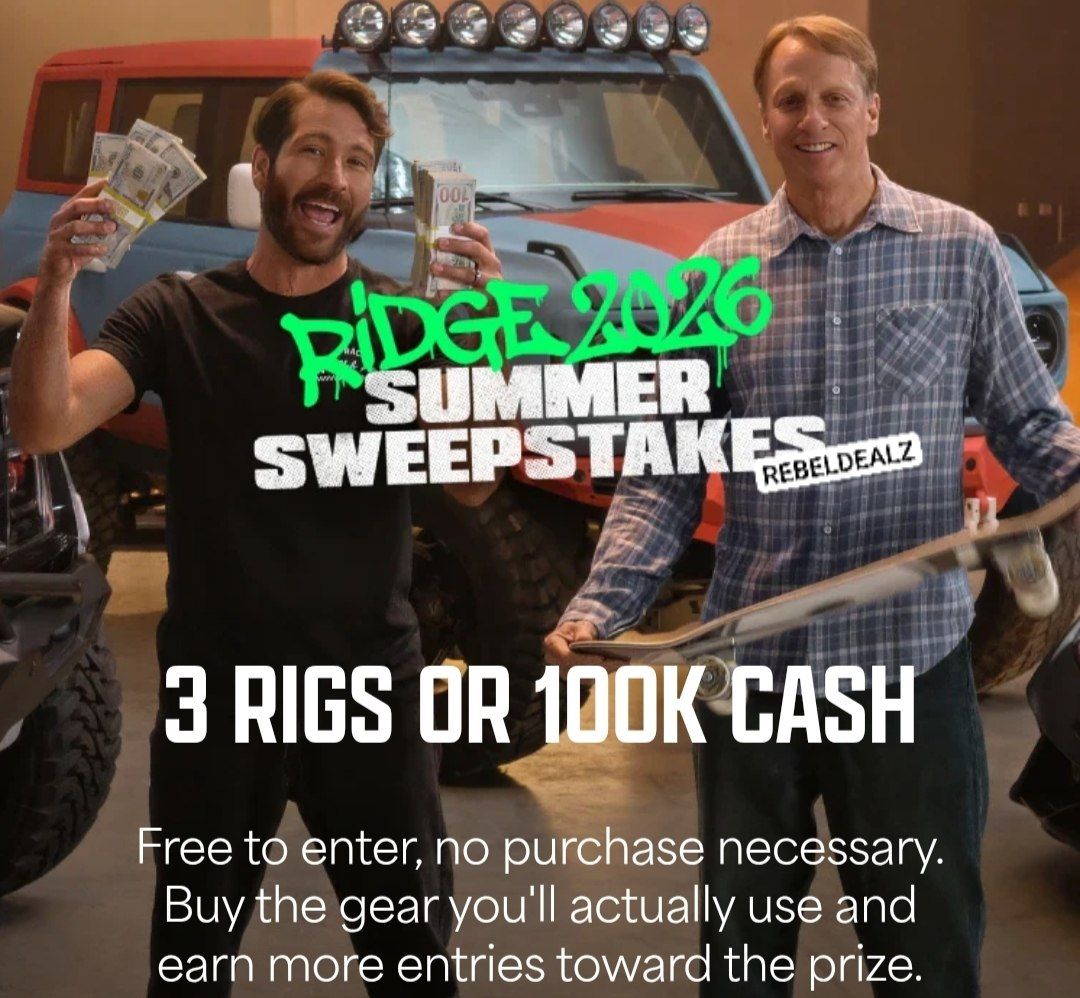 Ridge Summer Sweepstakes: 5 Winners