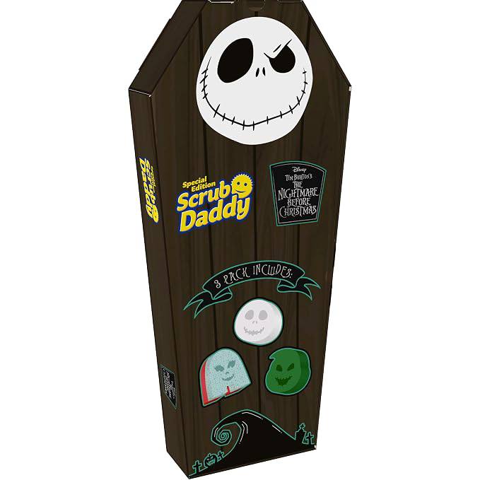 Scrub Daddy Scrub Mommy Special Edition The Nightmare Before Christmas 3-Count Pack