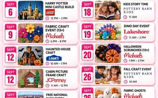 Free Kids Activities Happening Throughout September