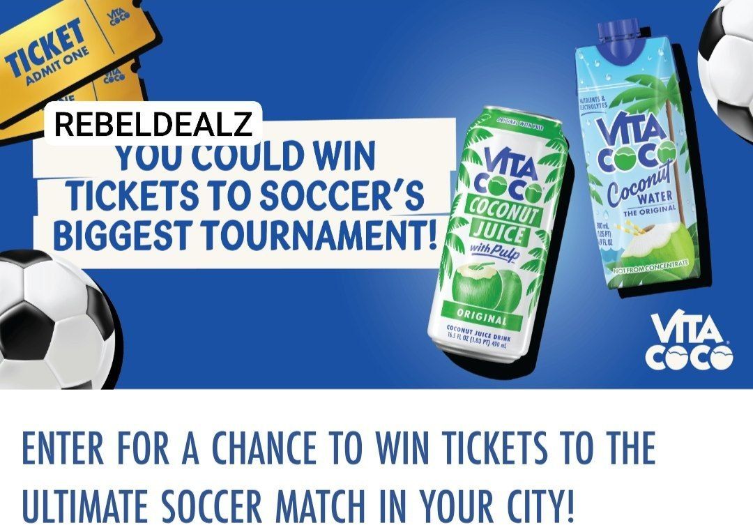 Vita Coco Regional Soccer Sweepstakes - Win Exciting Prizes!