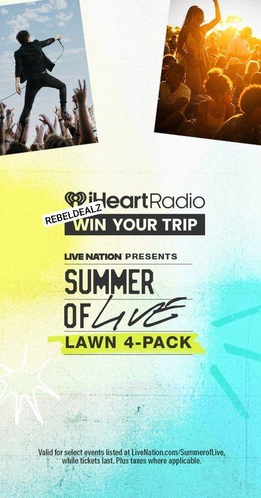 Live Nation 'Summer of Live' Sweepstakes