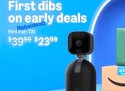 Blink Mini Pan-Tilt Indoor Camera $23.xx, Reg $39.99