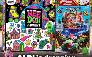 ALDI's Advent Calendars Drop November 4th: Including NeeDoh