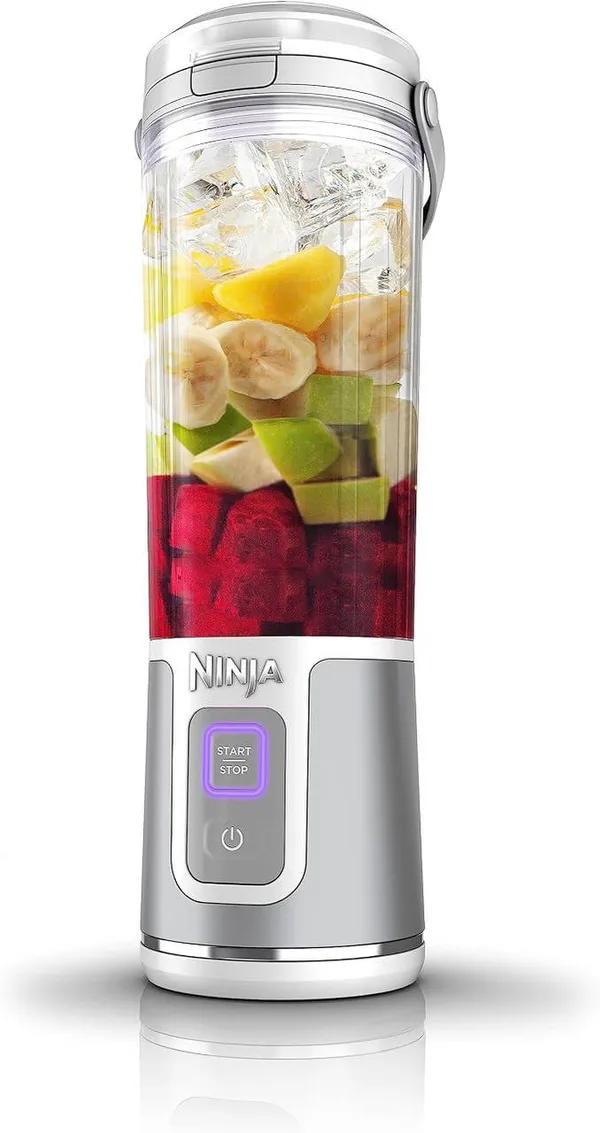 Ninja Portable Blender Cordless 18oz Vessel White on Amazon