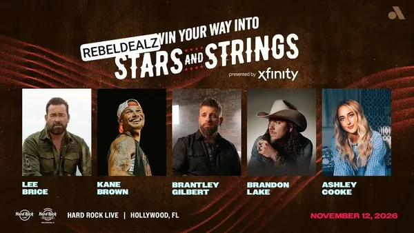 Win a Stars and Strings Flyaway and Soundcheck Party from Audacy