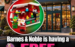 Barnes & Noble FREE Holiday LEGO Build Event November 13-15