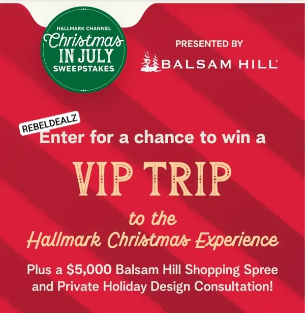 Hallmark Channel Christmas in July Sweepstakes