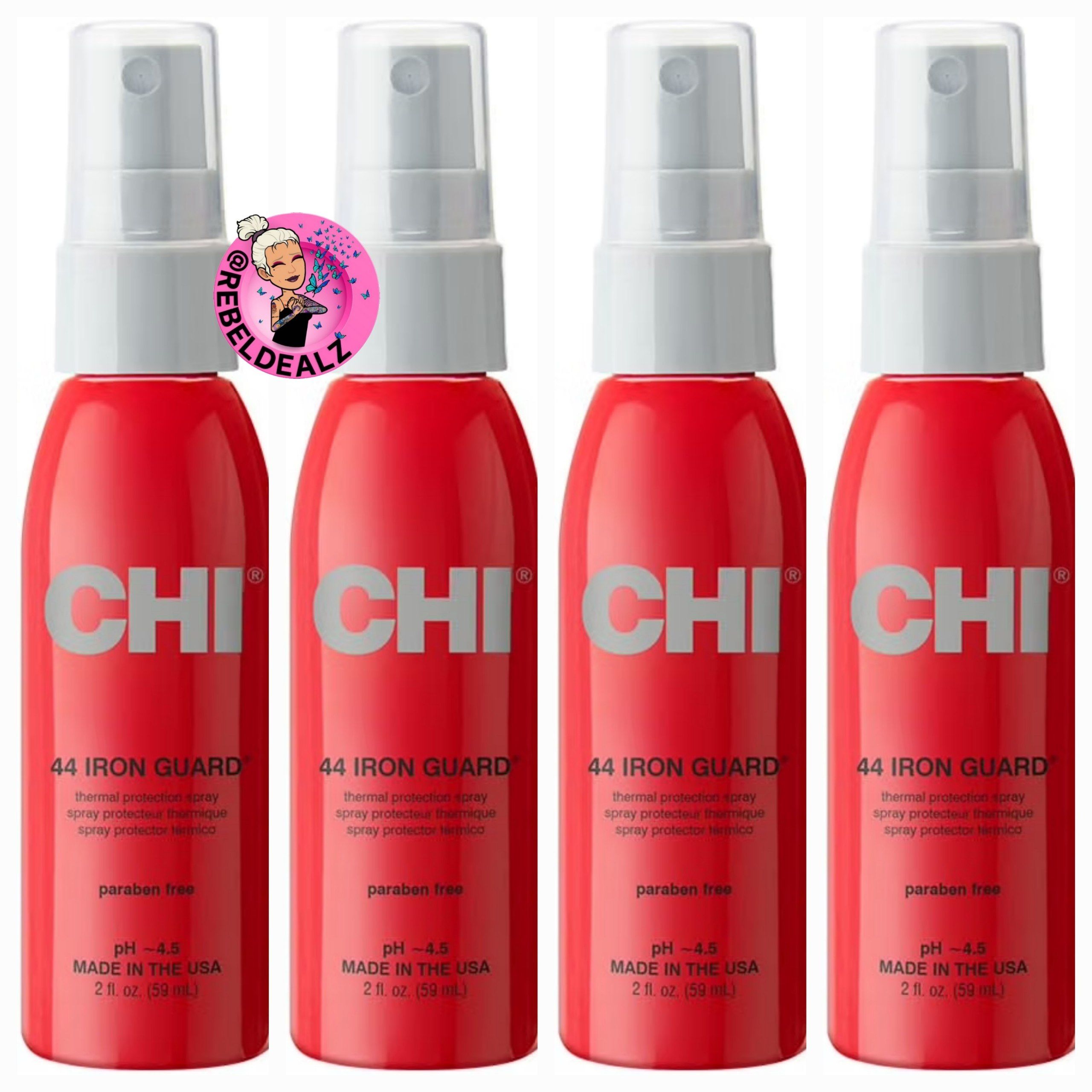 CHI 44 Iron Guard Thermal Spray 4-Pack as Low as $16.xx