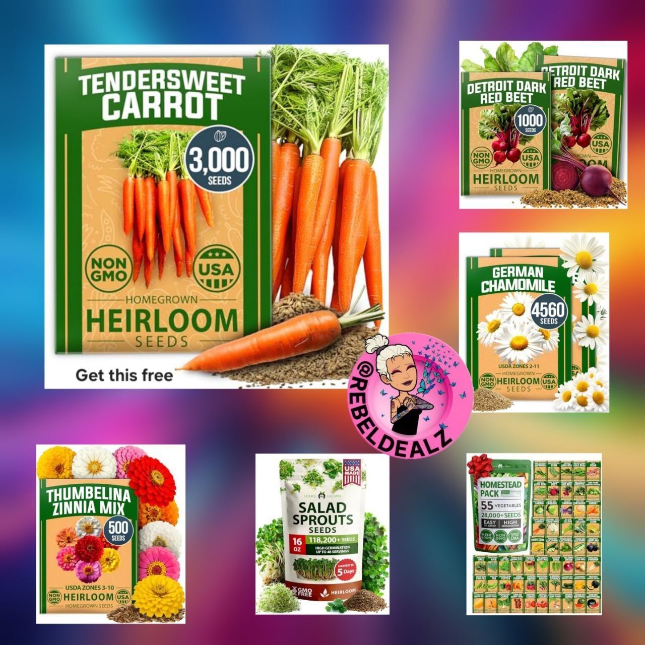 Get Free Bonus Item with Seed Purchase