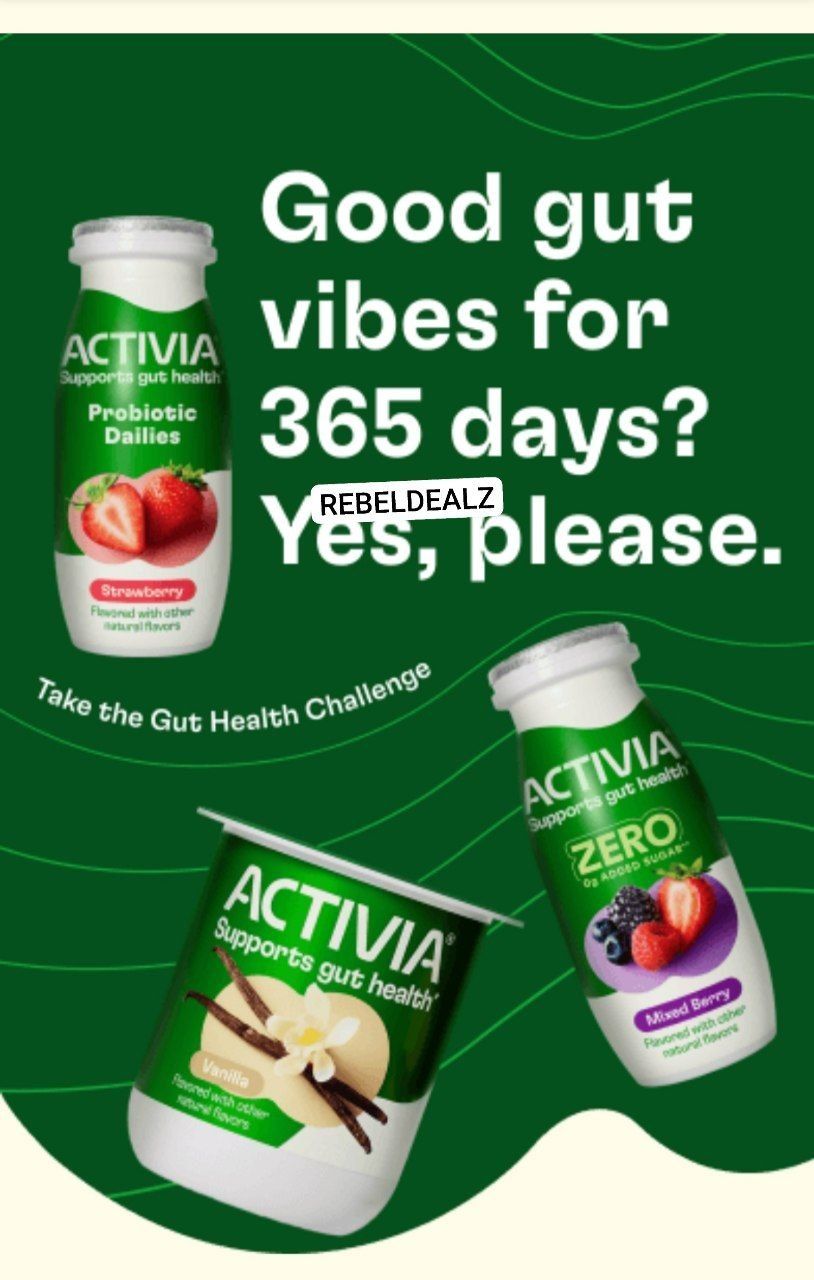 Activia Gut Health Challenge Sweepstakes - Win Big!
