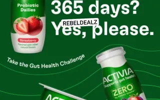 Activia Gut Health Challenge Sweepstakes - Win Big!