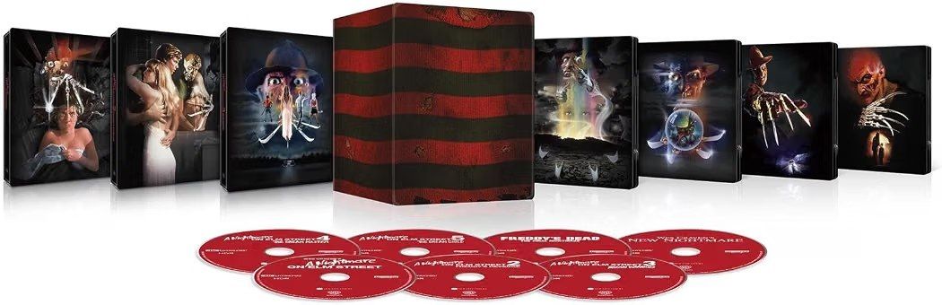 A Nightmare on Elm Street 7-Film Steelbook Library Case