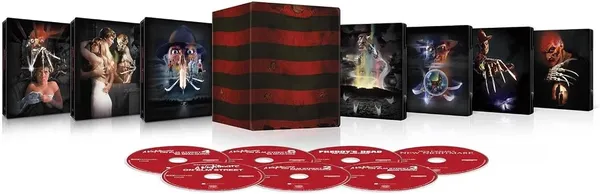 A Nightmare on Elm Street 7-Film Steelbook Library Case