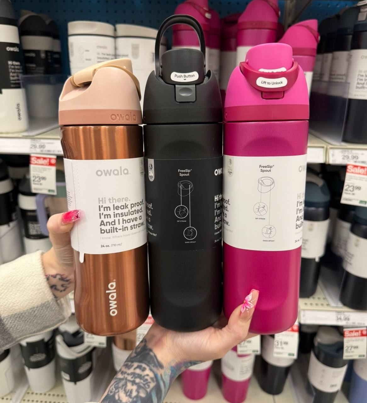 Rare 20% Off Owala Water Bottles Sale