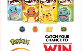 Goldfish Pokemon Sweepstakes: 3000 Winners