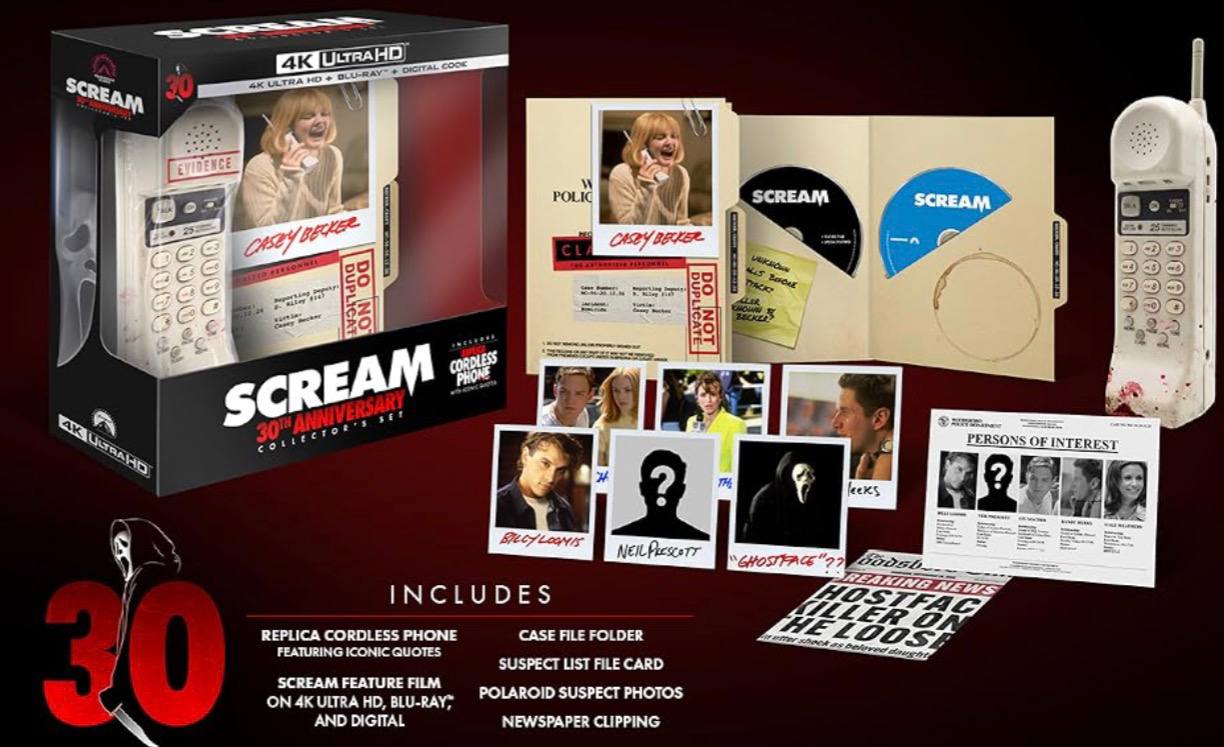 Scream 30th Anniversary 4K Collector's Set Preorder