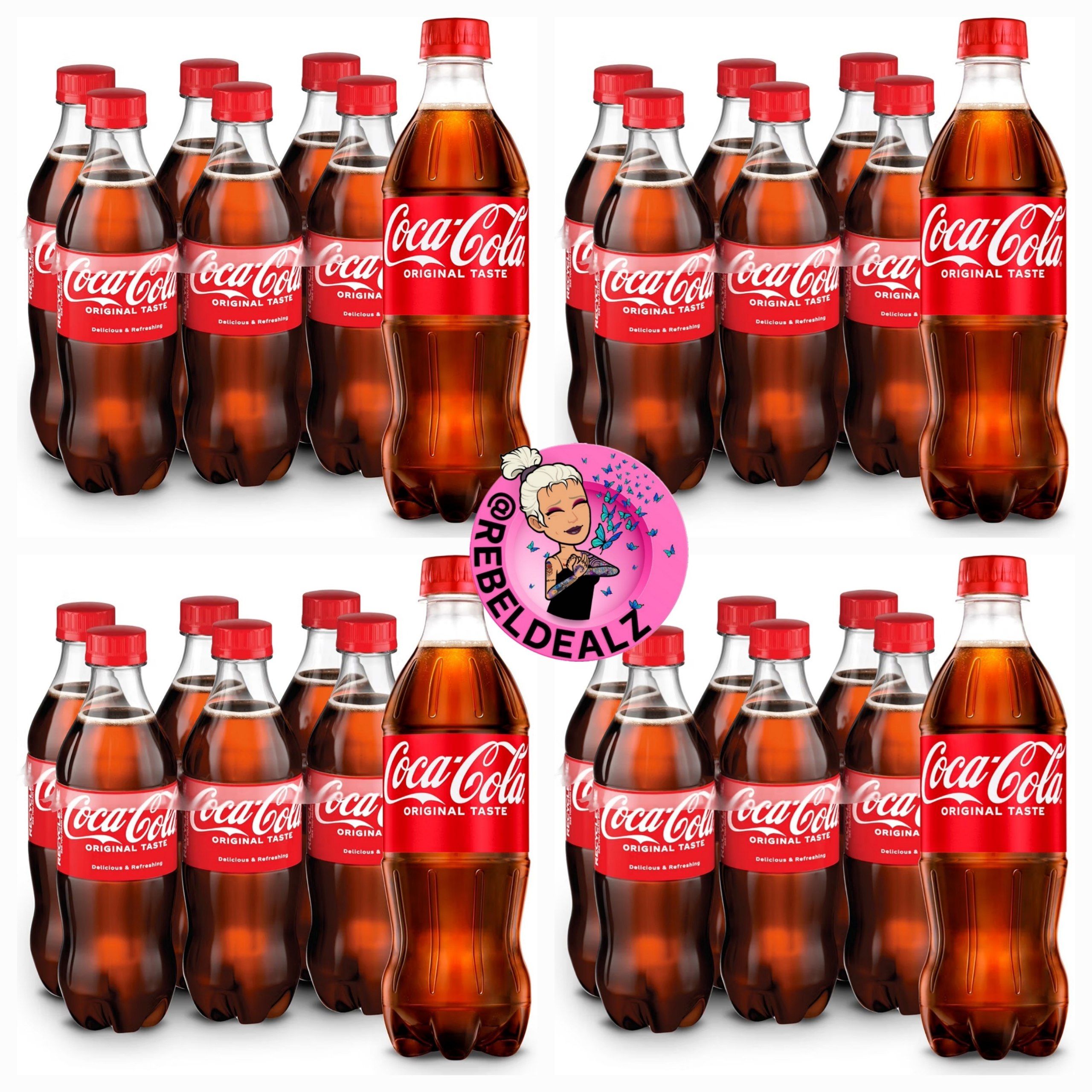 Coca-Cola 16.9 oz Bottles as Low as $14.xx for 24 on Amazon