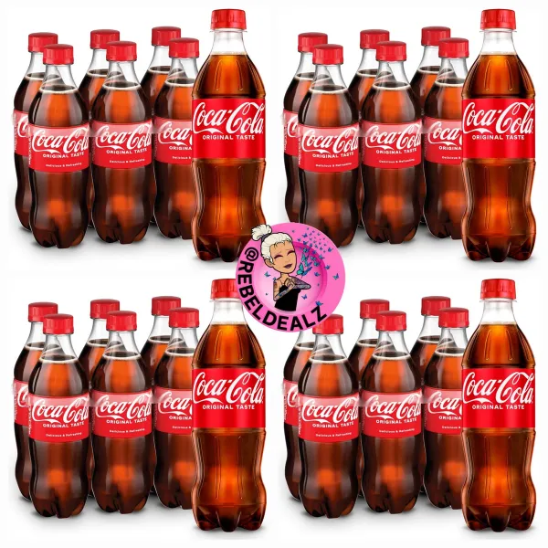 Coca-Cola 16.9 oz Bottles as Low as $14.xx for 24 on Amazon