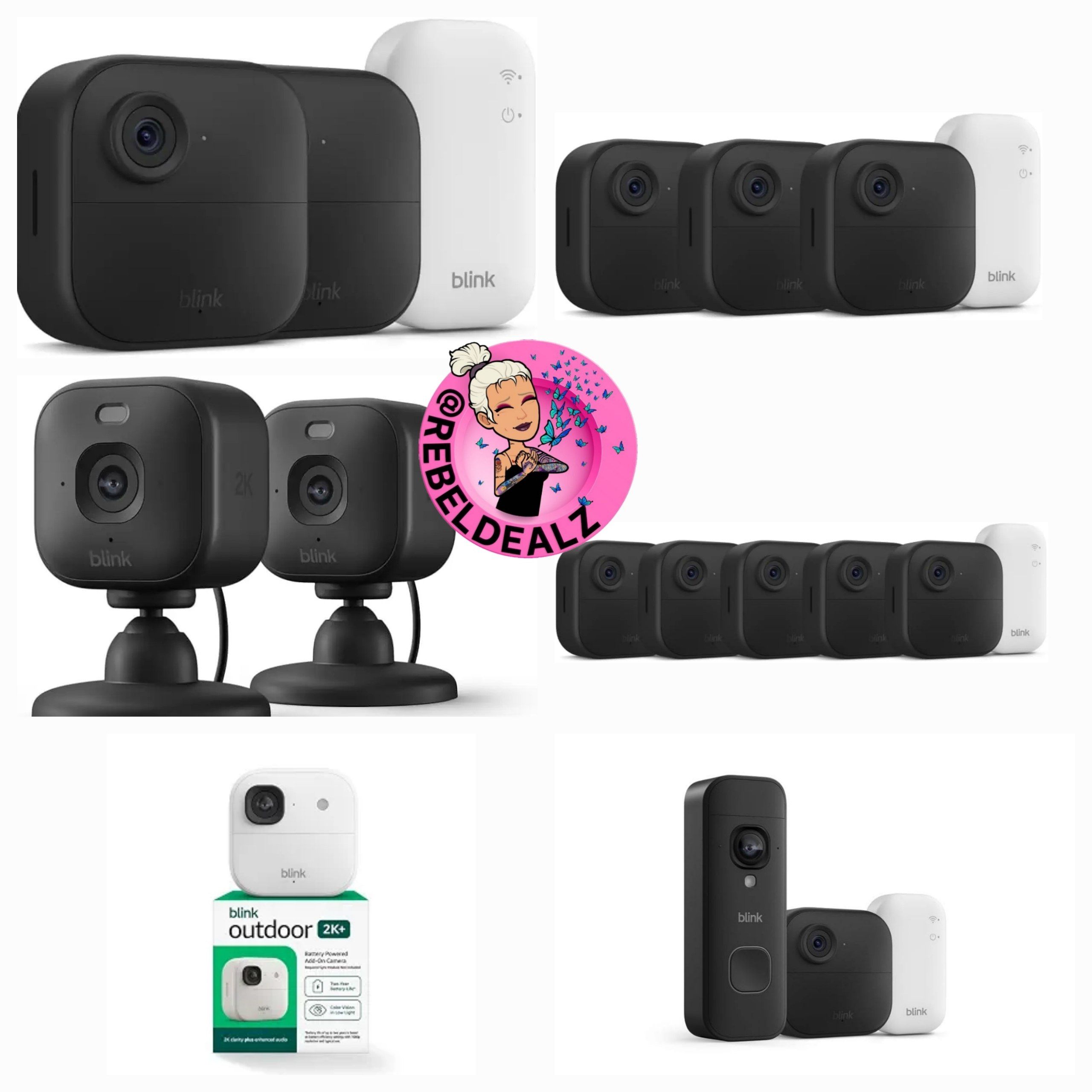Blink & Ring Security Cameras and Doorbells on Sale at Amazon