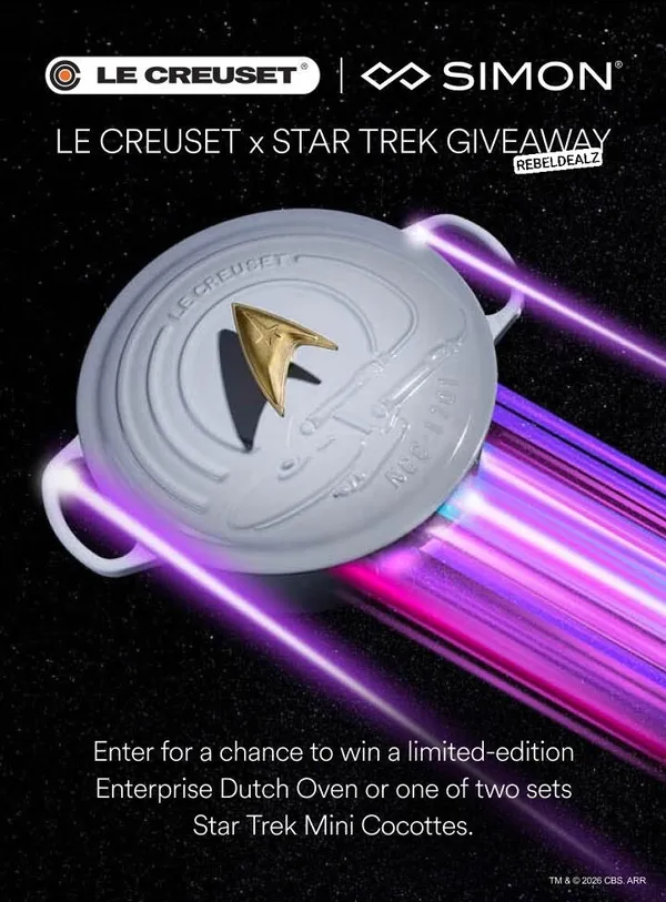 Le Creuset x Star Trek Giveaway from Simon