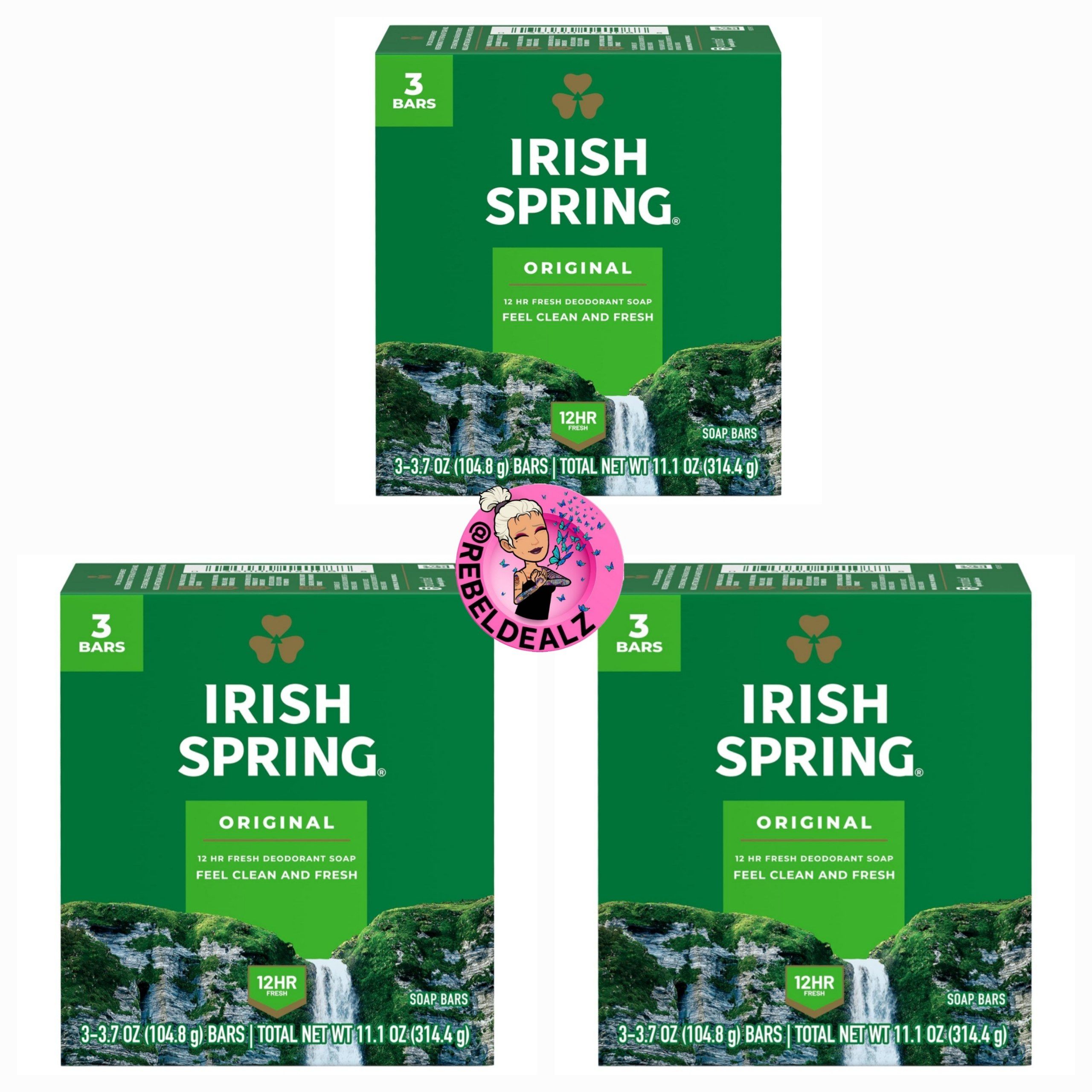 Irish Spring Bar Soap for Men 72-Pack Deal on Amazon