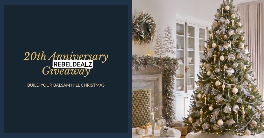 Balsam Hill 20th Anniversary Giveaway Sweepstakes