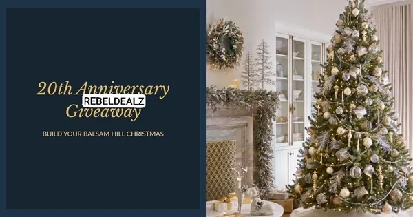 Balsam Hill 20th Anniversary Giveaway Sweepstakes
