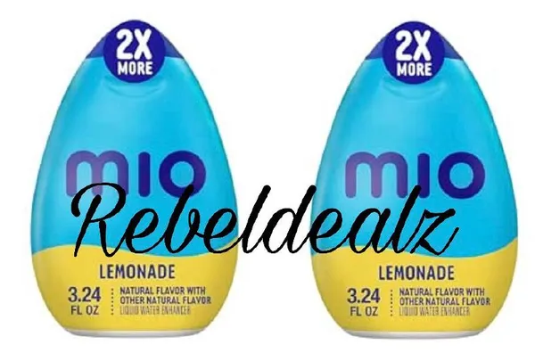 Discount on mio Lemonade Naturally Flavored Liquid Water Enhancer