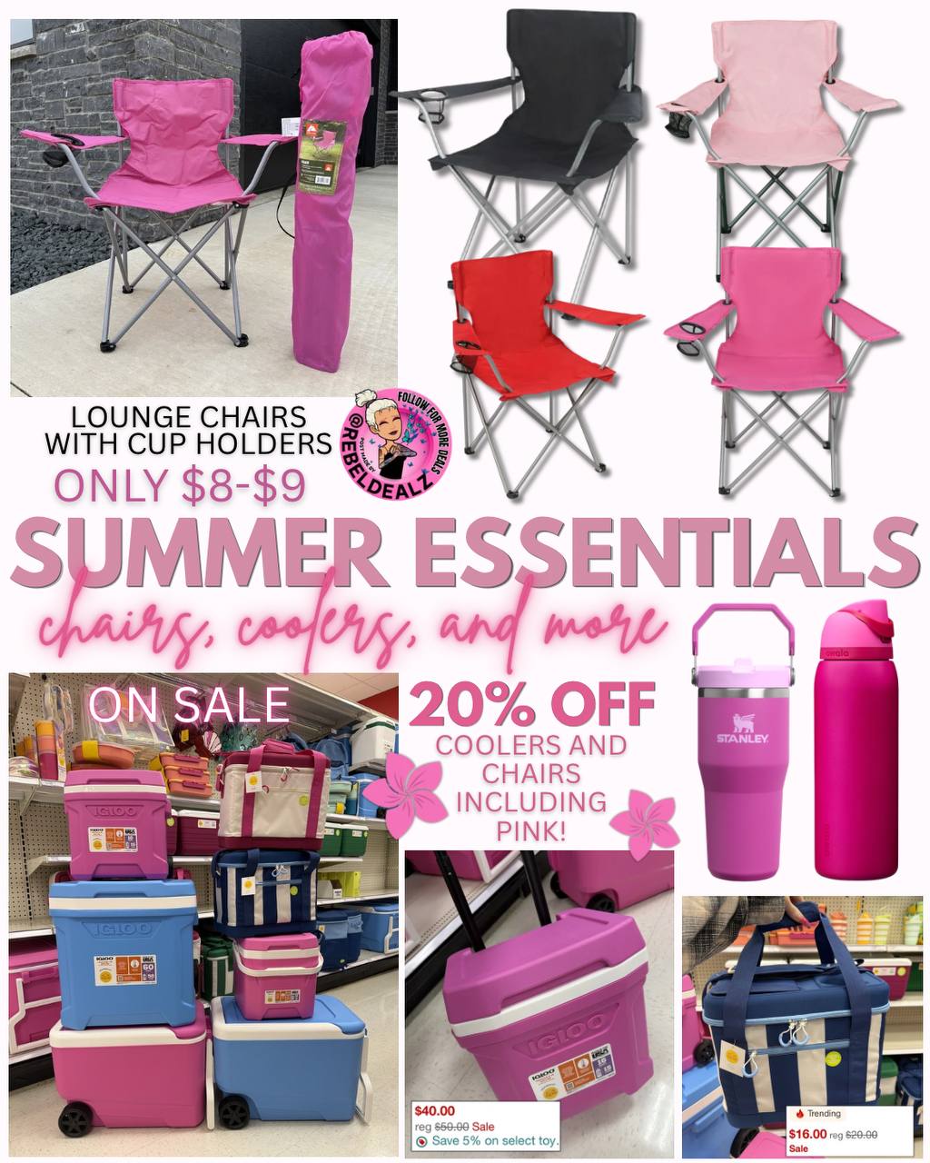 Summer Essentials on Sale - Coolers, Chairs, and More!