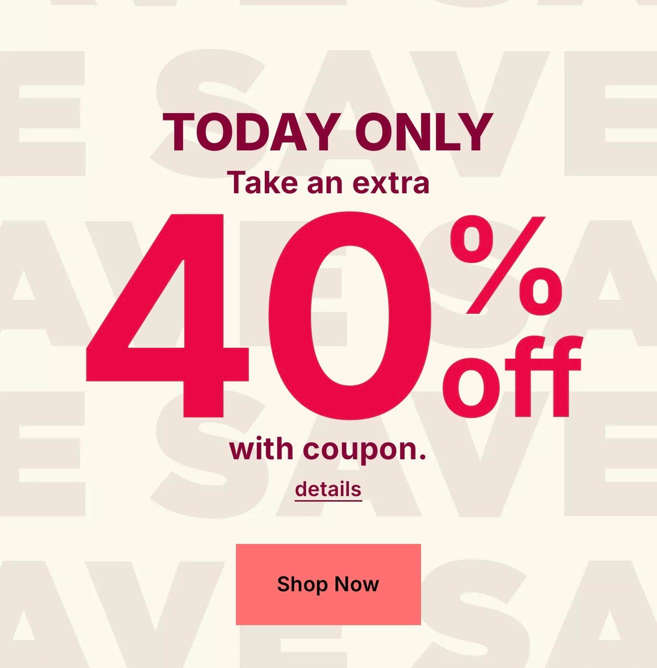 Kohl’s Today-Only Sale: Extra 40% Off + Clearance Stacks!