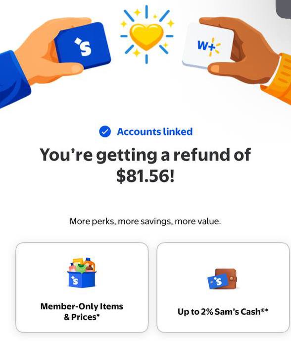 Walmart+ and Sam’s Club Plus Are Now $120 a Year Together: You May Qualify for a Refund