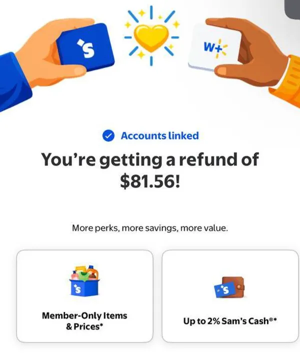 Walmart+ and Sam’s Club Plus Are Now $120 a Year Together: You May Qualify for a Refund