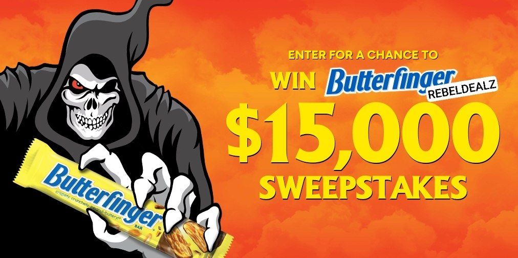 Spirit Halloween x Butterfinger $15,000 Sweepstakes