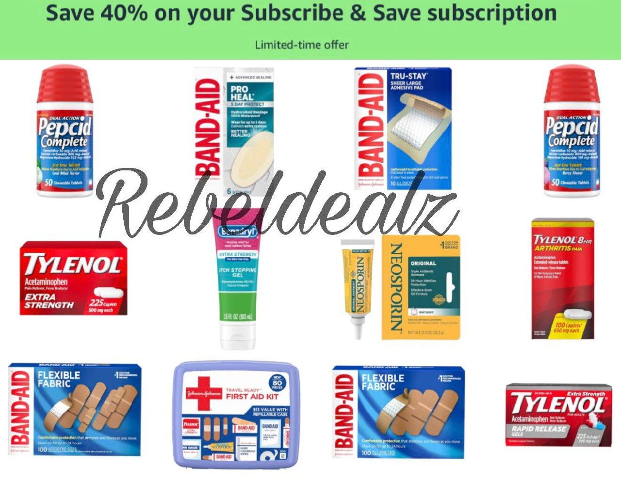 Save on Bandaids, Medicine, and More with Exclusive Discounts