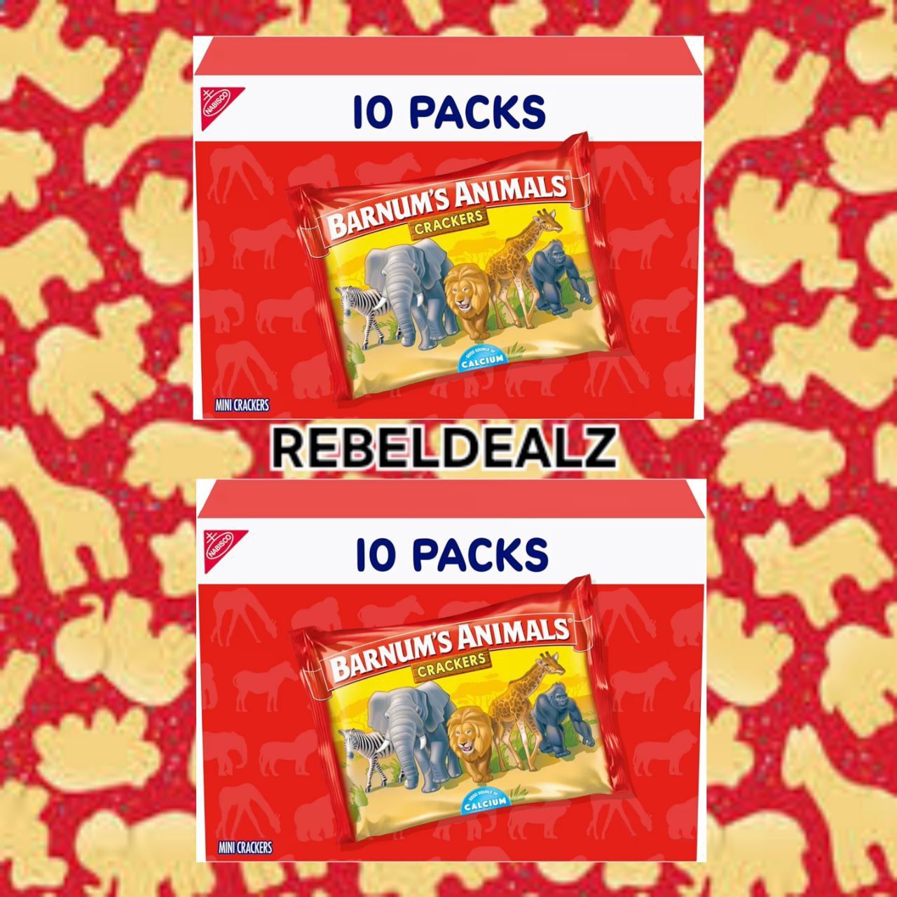 BARNUM'S Original Animal Crackers Kids Snacks Deal