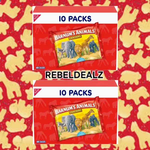 BARNUM'S Original Animal Crackers Kids Snacks Deal