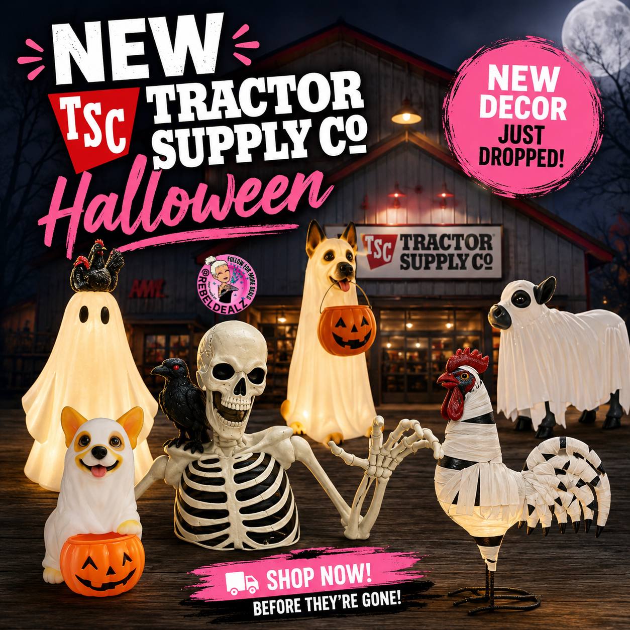 Tractor Supply New Halloween Decorations