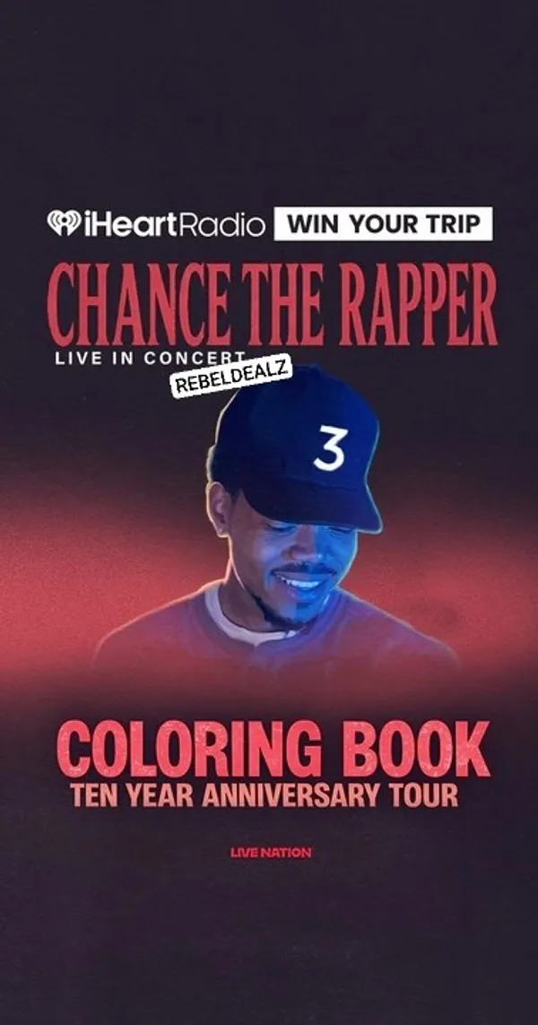 Win a Trip to See Chance The Rapper with iHeartRadio Sweepstakes