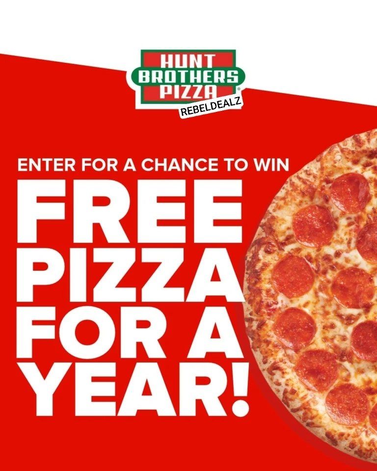 Hunt Brothers Pizza Free Pizza for a Year Sweepstakes