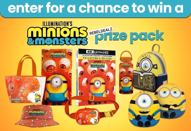 Universal Minions & Monsters Swag Sweepstakes: 5 Winners