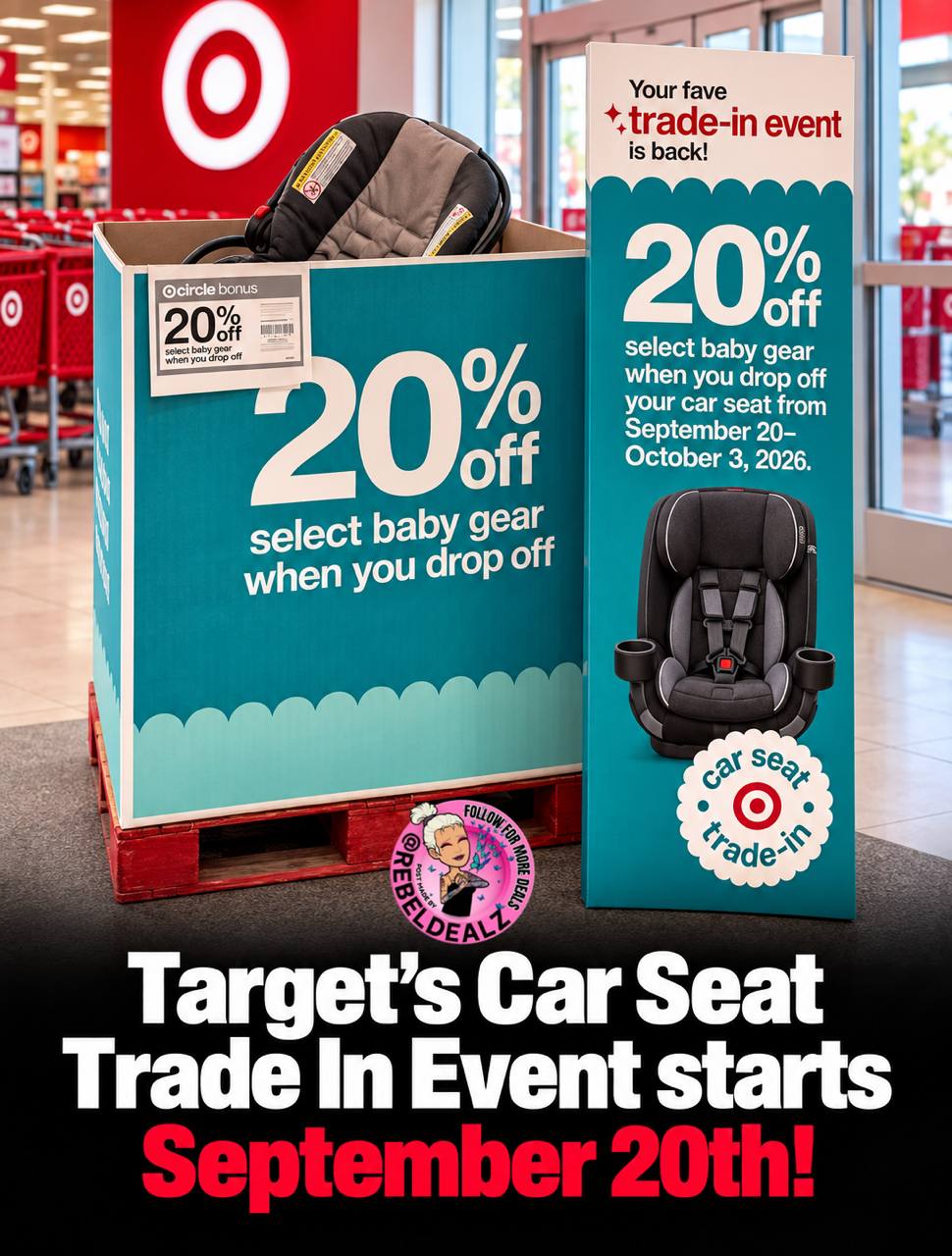 Target's Fall Car Seat Trade-In Event Returns September 20