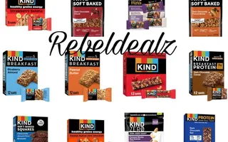 KIND Bars and Granola Up to 50% Off at Amazon