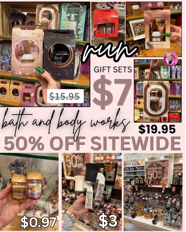 Bath & Body Works: 50% Off Sitewide This Weekend